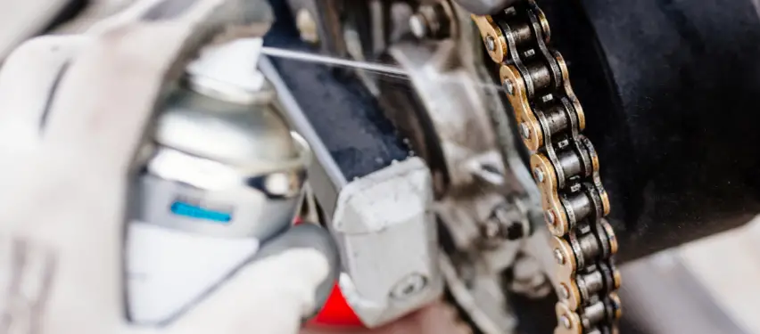 How to Clean a Motorcycle Chain at Home
