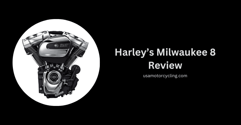 harley davidsons milwaukee 8 engine posed for a review