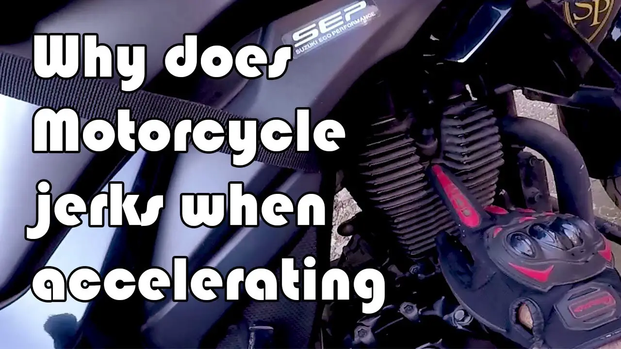 Why is my motorcycle losing power when accelerating?