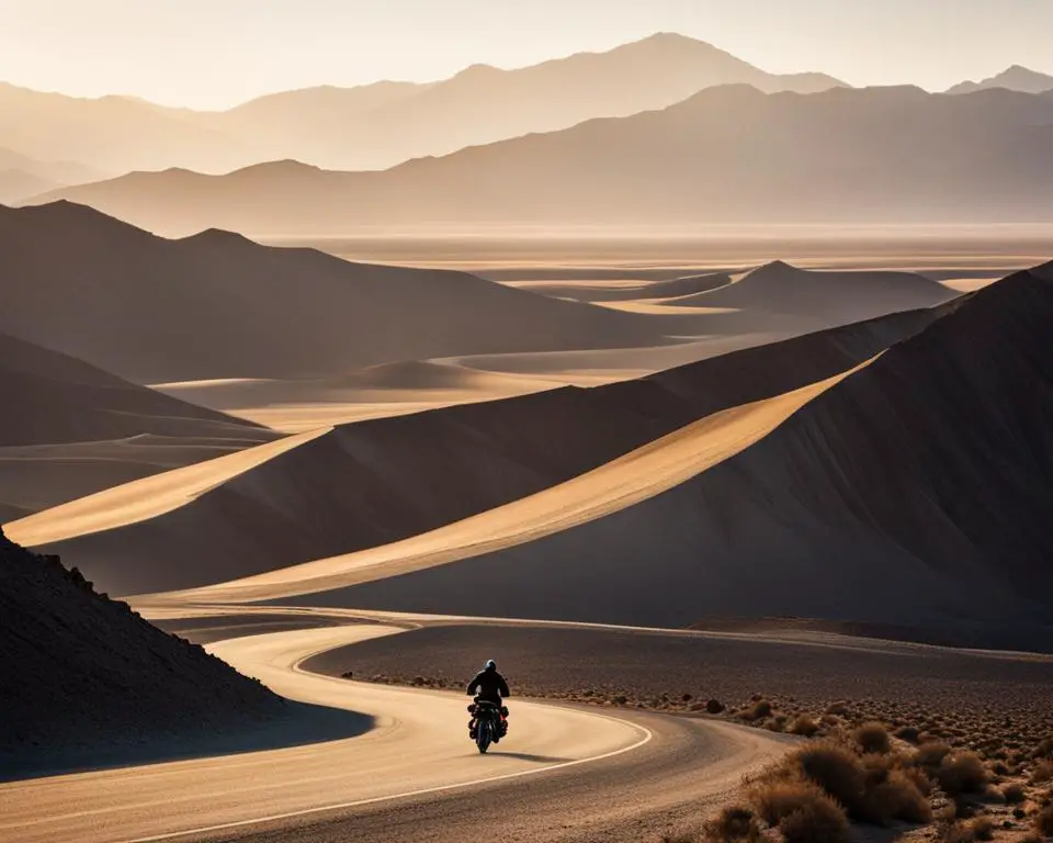 Death Valley Biker Challenge trip
