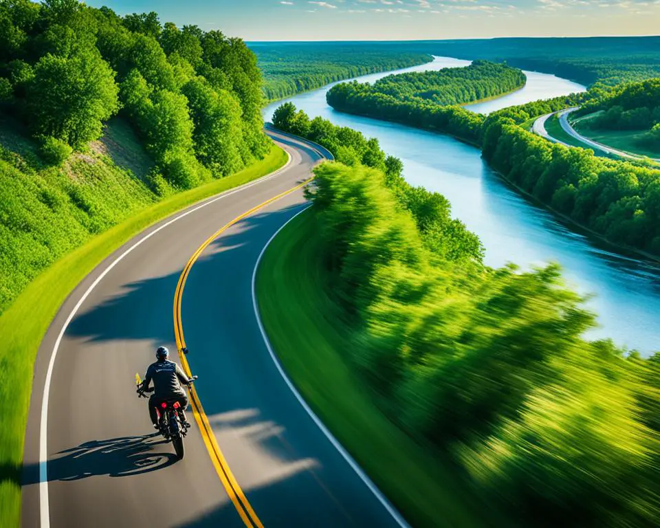 Mississippi River Biker's Path
