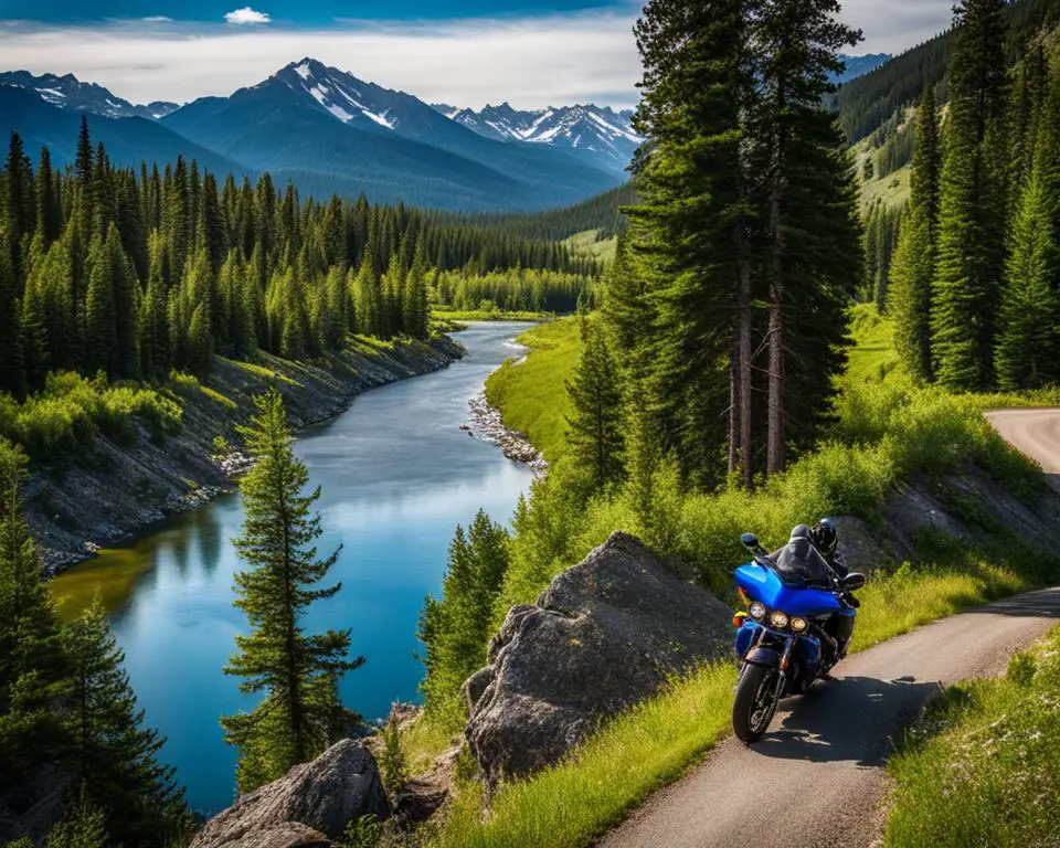 Montana motorcycle route