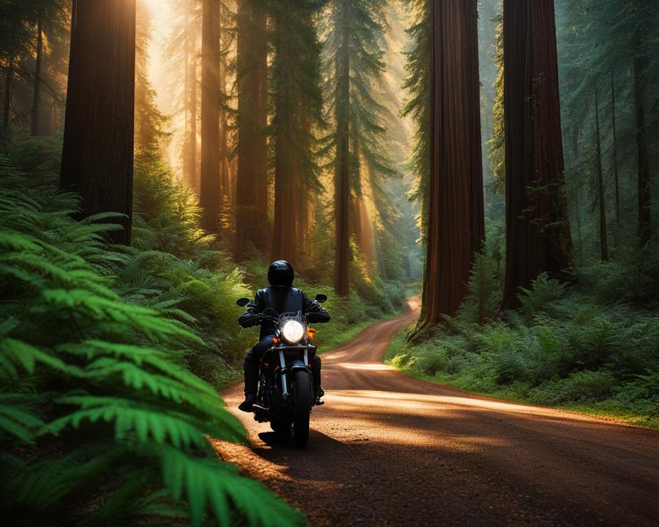 Redwood Parks Motorcycle Tour