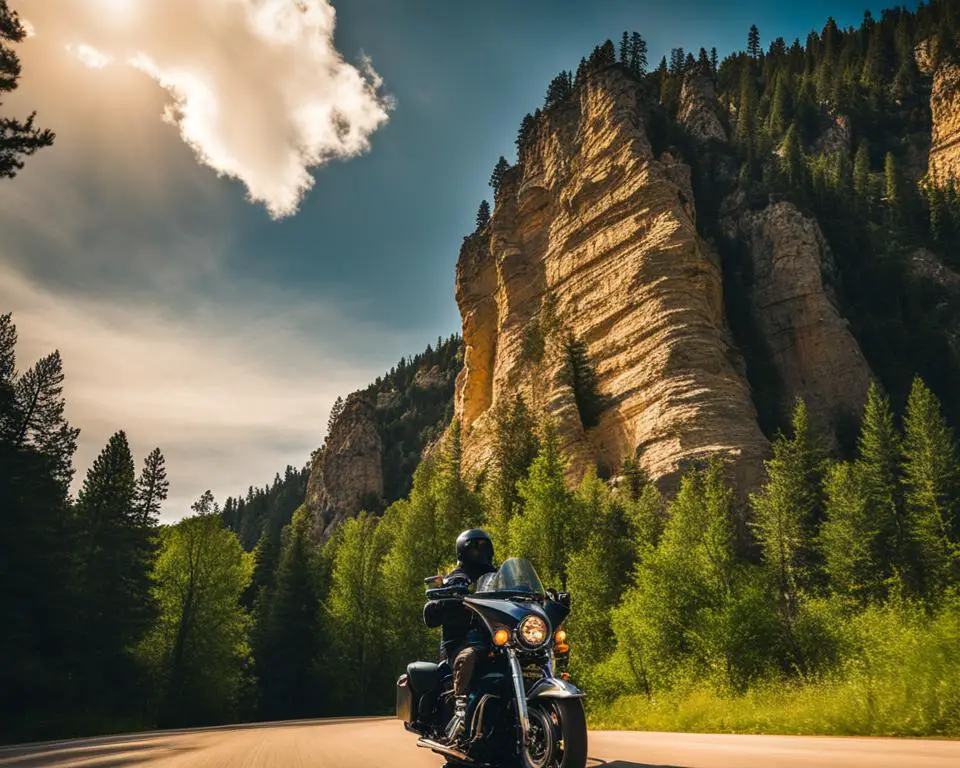 monuments Black Hills motorcycle journey