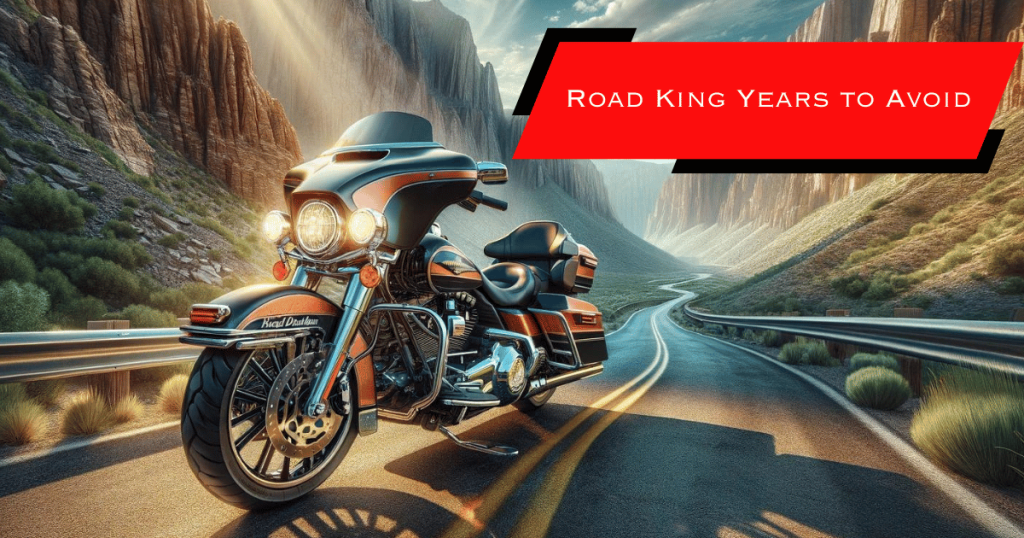 A Harley Davidson Road King along a canyon road with mountains in the background
