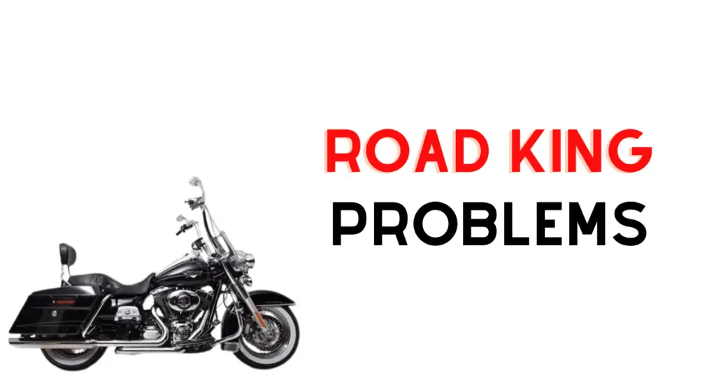 Custom infographic containing a Road King Heritage that is used to introduce the common Road King problems across model years
