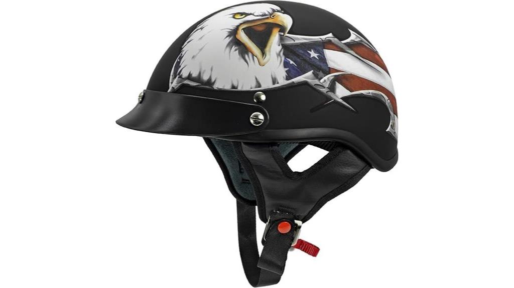 american pride motorcycle helmet