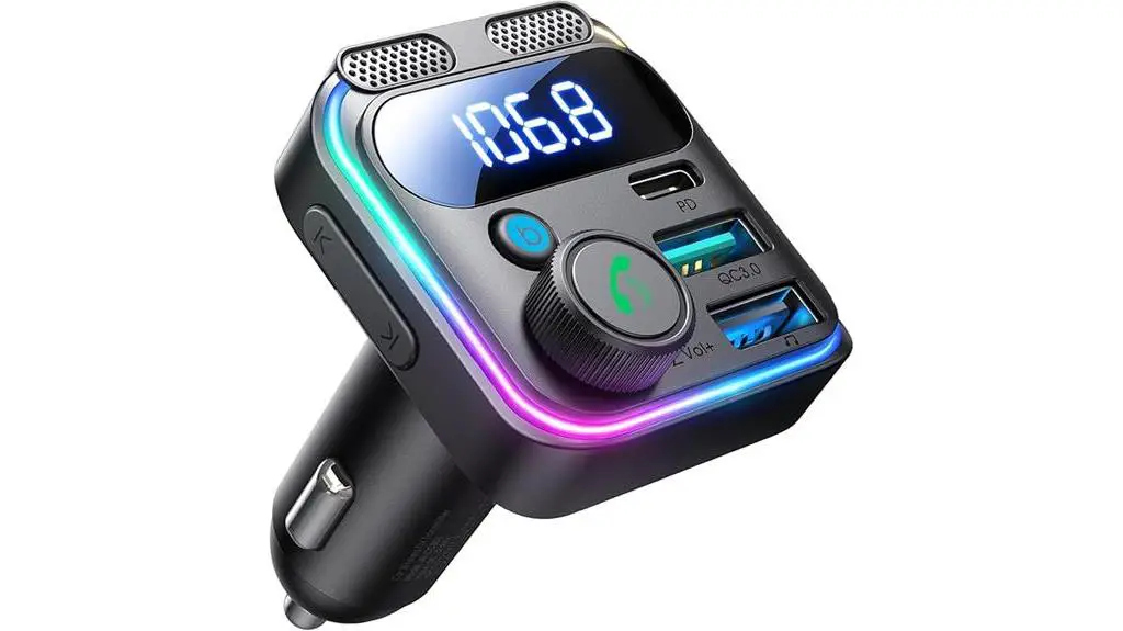 bluetooth car adapter transmitter