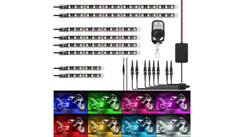 colorful waterproof led lights