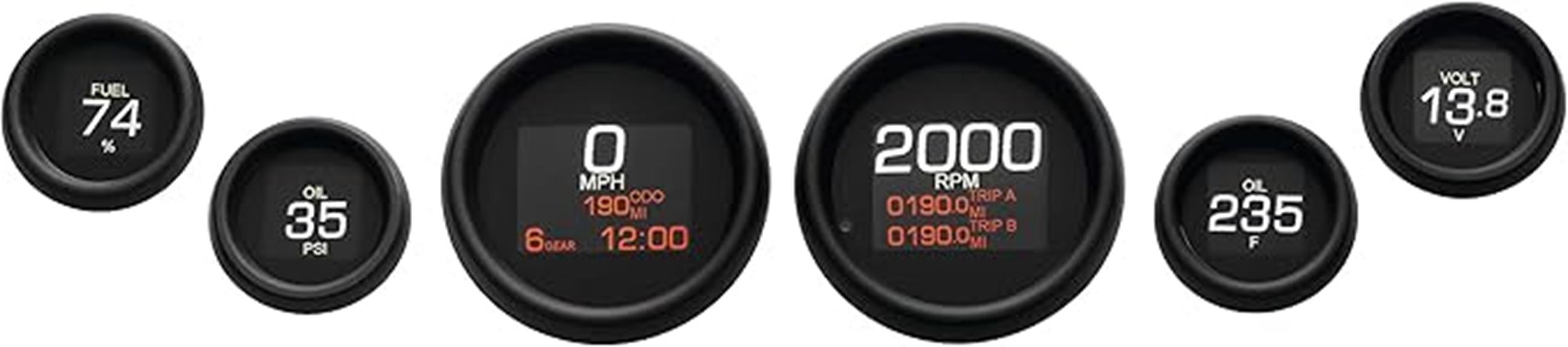 digital gauges for vehicles