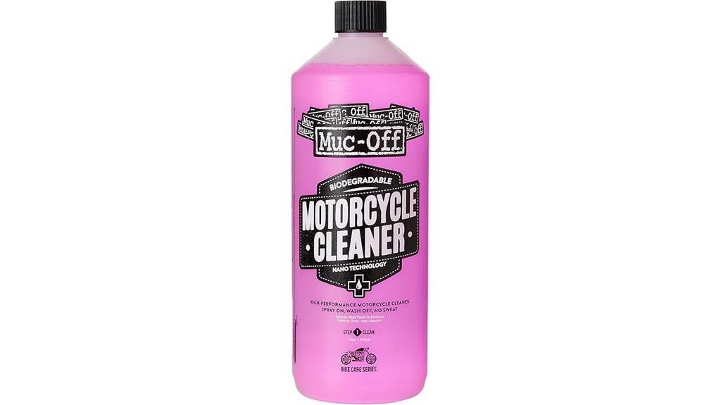 effective motorcycle cleaner solution