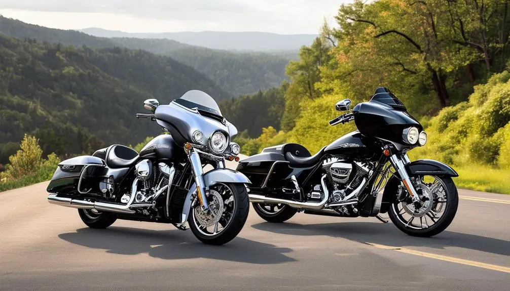 Electra Glide Vs Street Glide: a Comprehensive Comparison