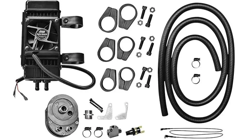 fan assisted oil cooler kit