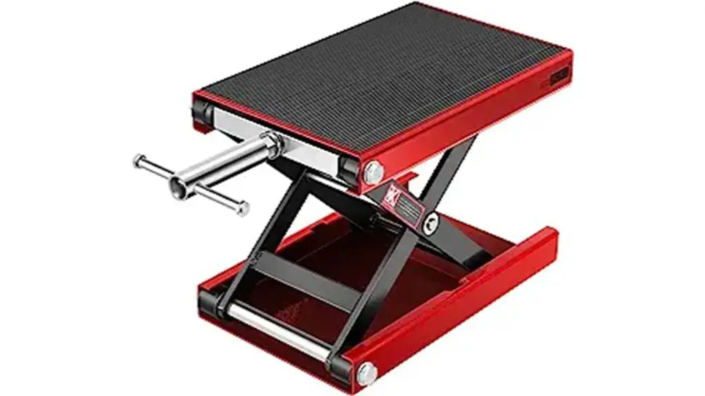 heavy duty motorcycle lift stand