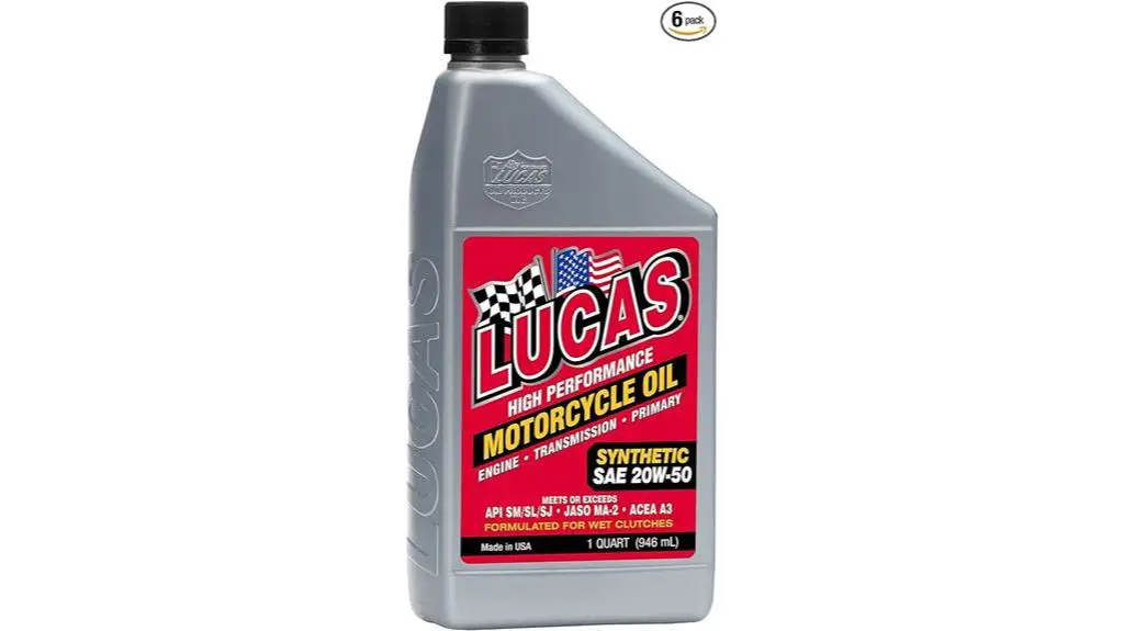 high performance synthetic motorcycle oil