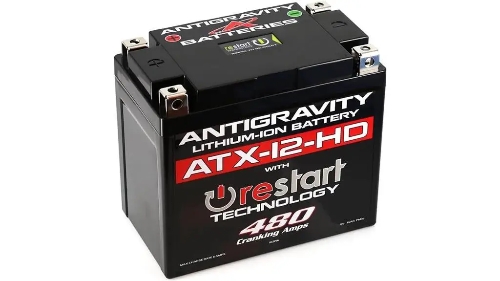 high powered lithium motorcycle battery