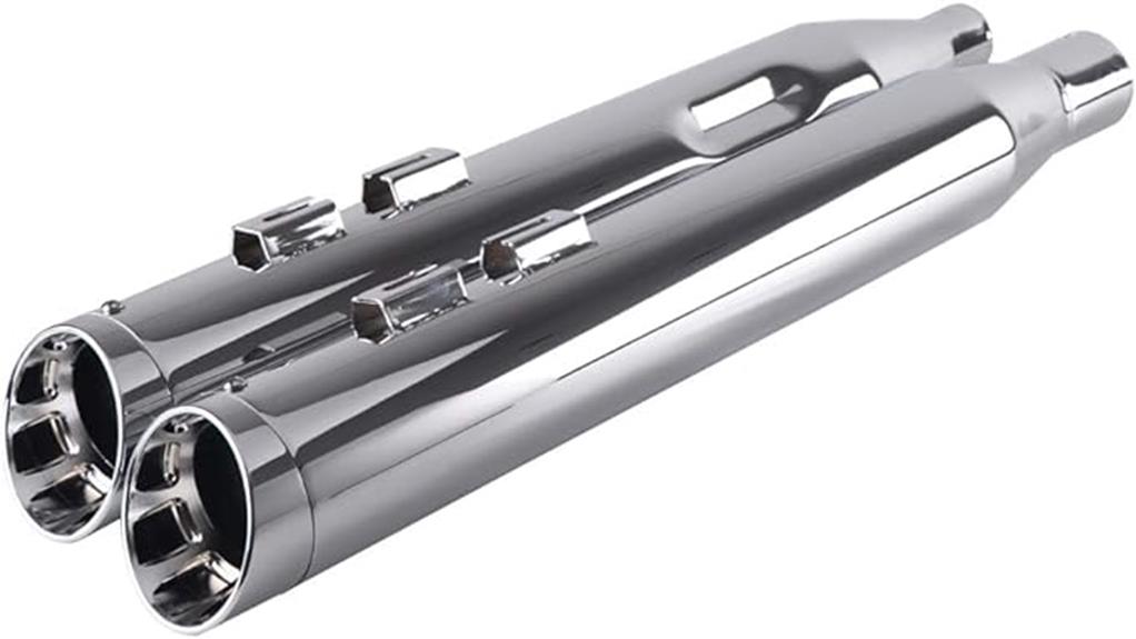 high quality chrome mufflers