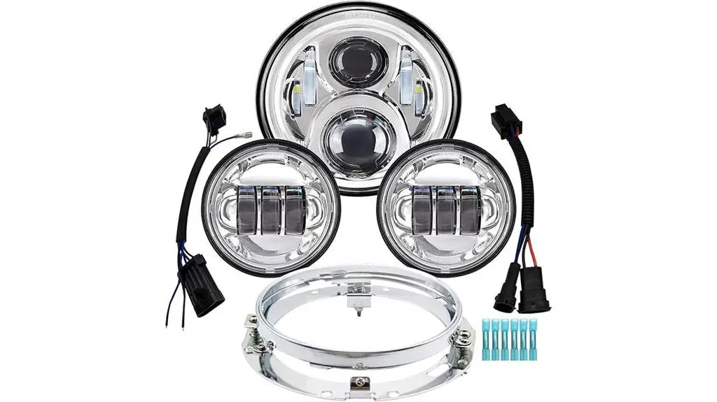 motorcycle led lights kit