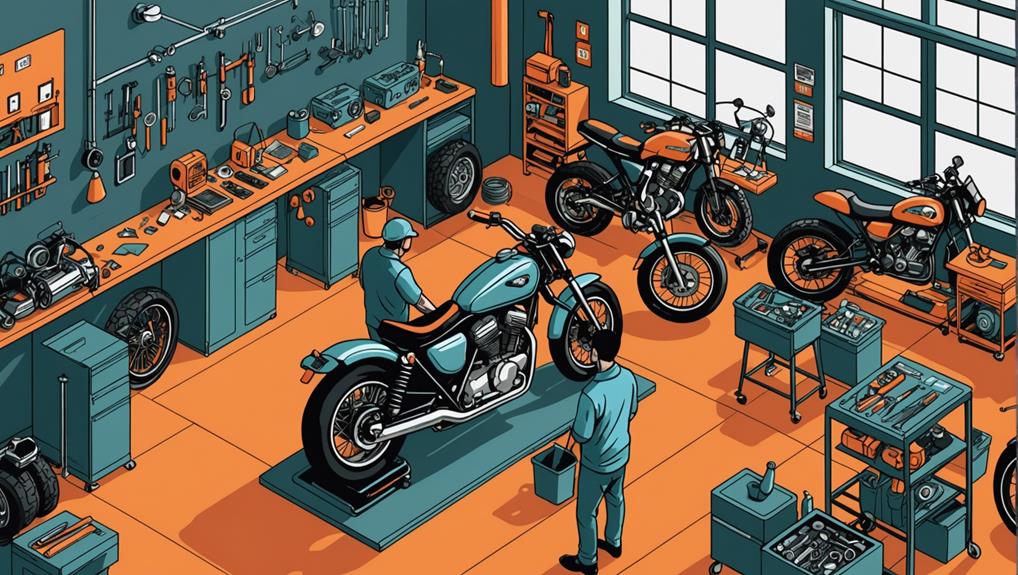 Top Costs for Motorcycle Maintenance Services