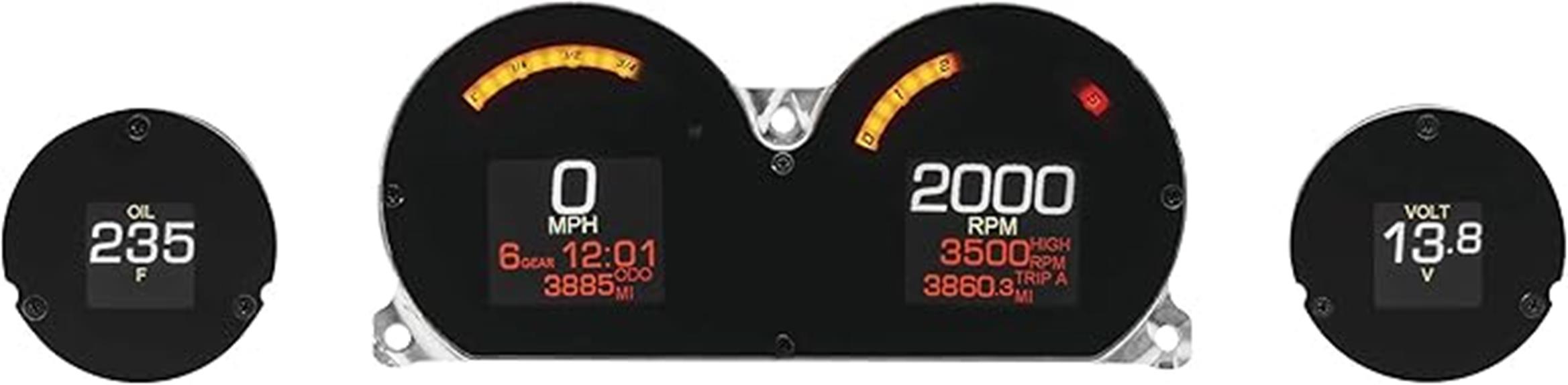 replacement harley touring gauges