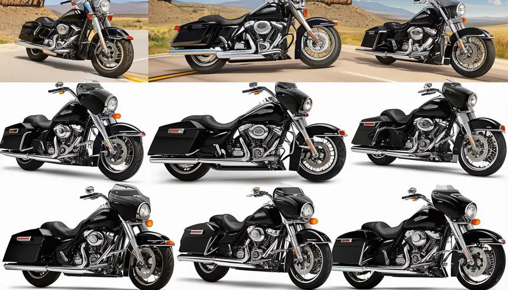 road king motorcycles timeline