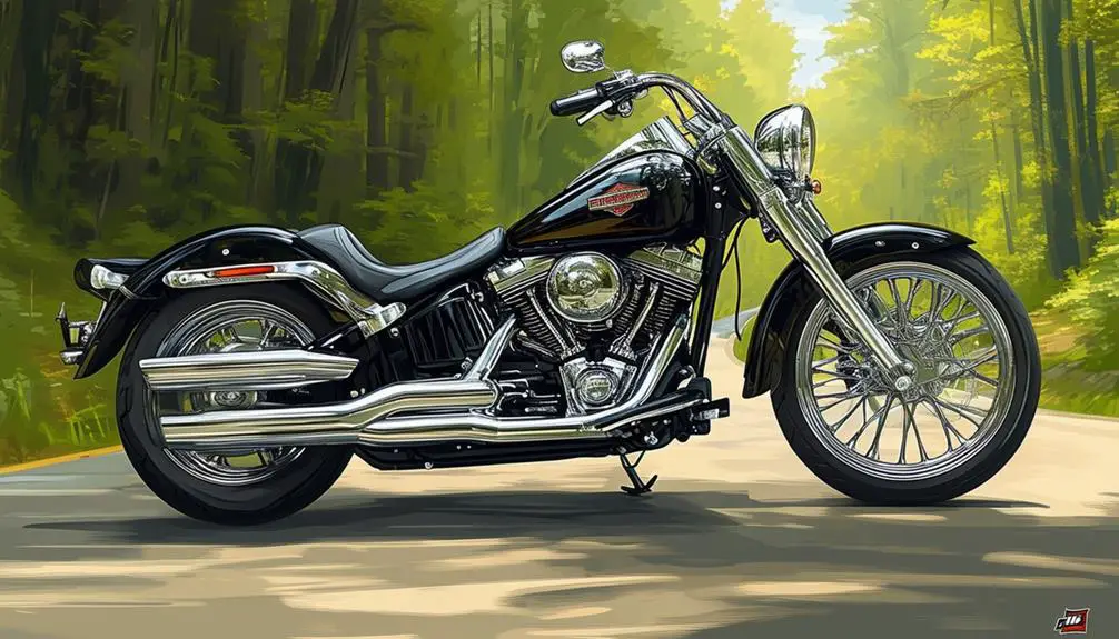 softail models overview timeline