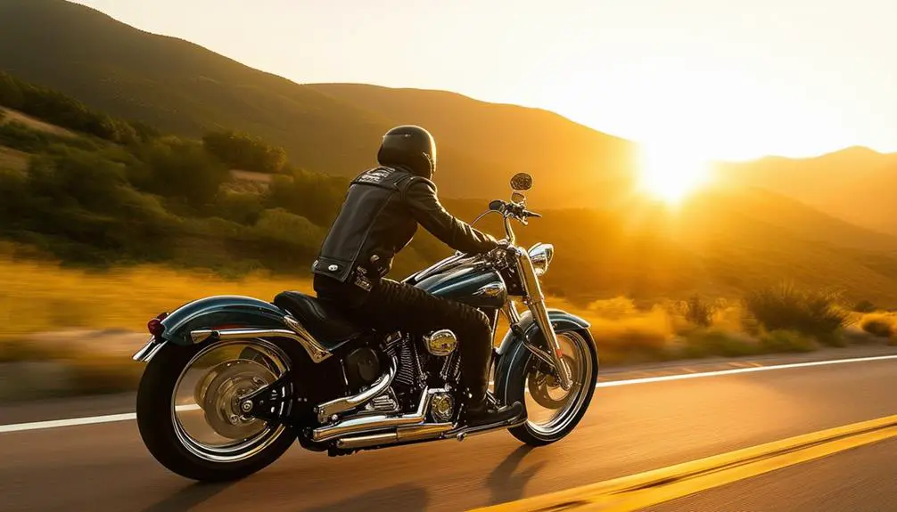 softail riding experience uniqueness