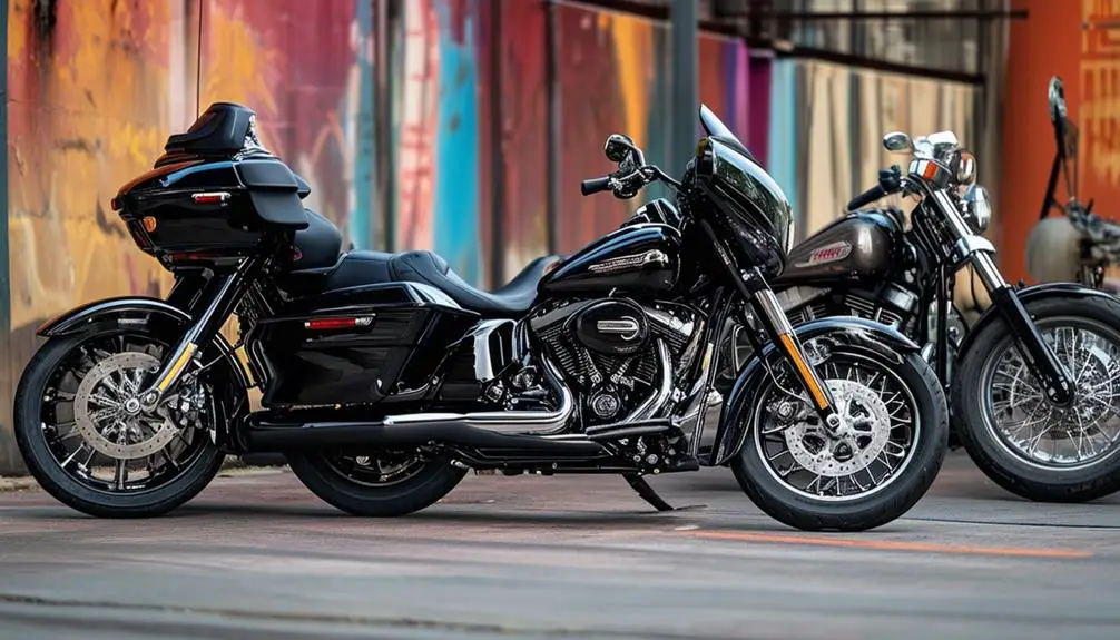 Street Glide Compared to Other Harley Models