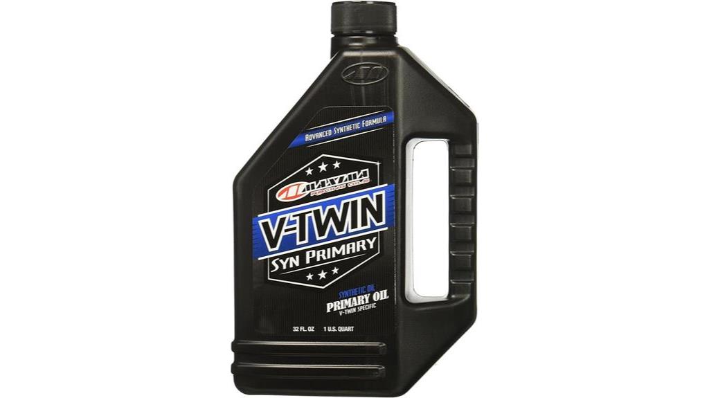 v twin synthetic primary oil