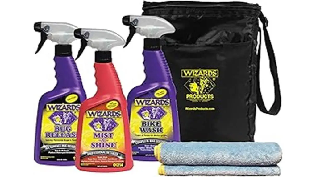 wizards motorcycle cleaning essentials