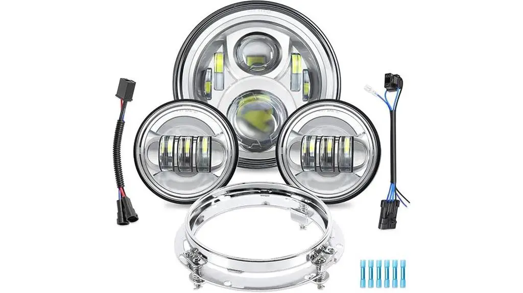 7 inch led motorcycle headlight