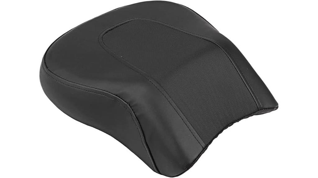 black seat cushion pad