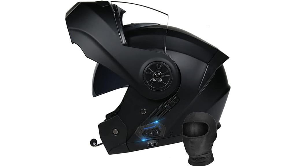 bluetooth modular motorcycle helmet