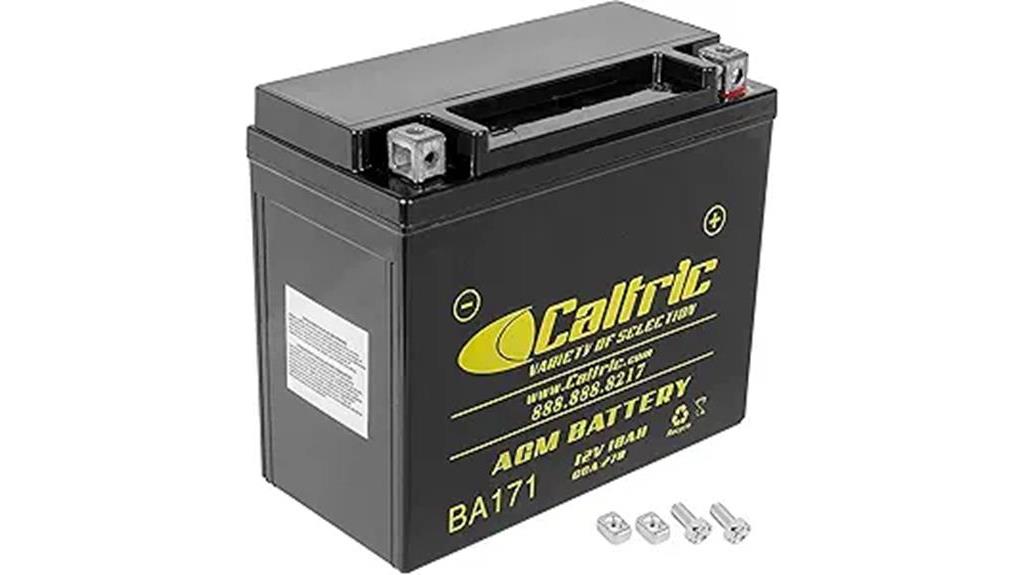 caltric agm battery harley davidson