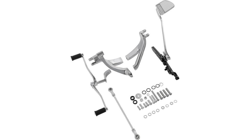 chrome forward controls kit