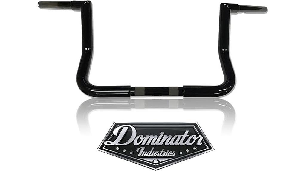 dominator industries gloss black handlebar