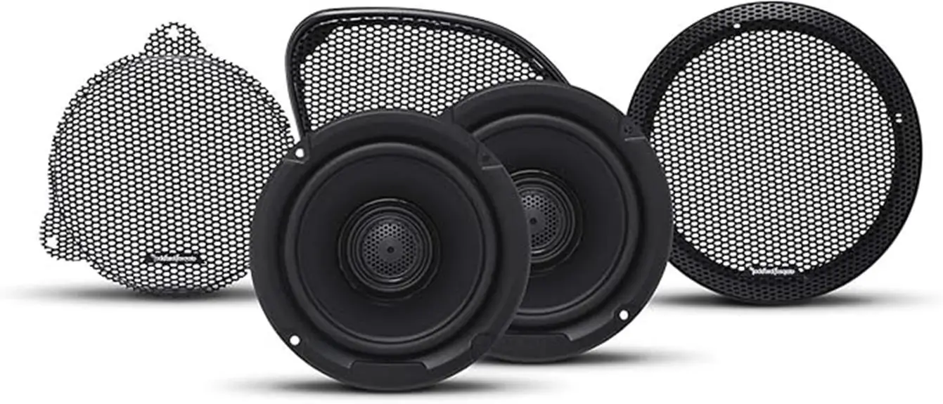 harley davidson rockford fosgate speakers