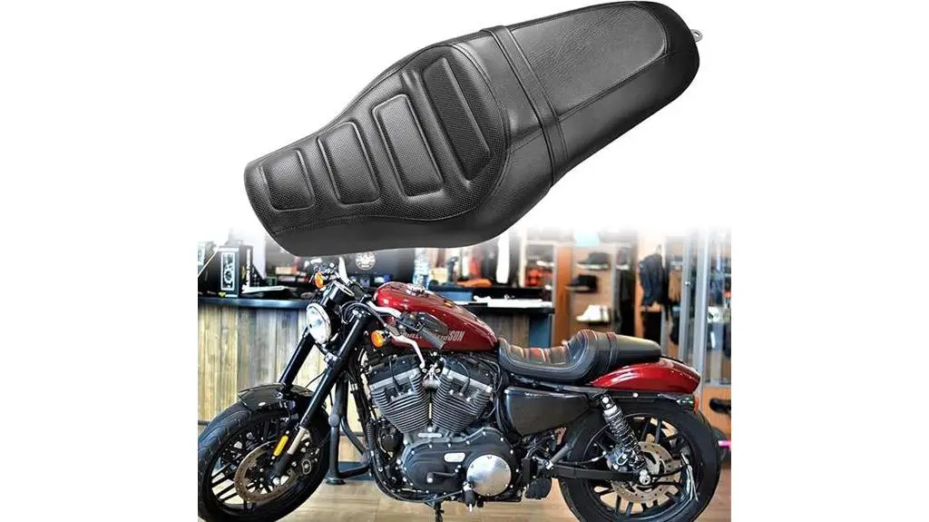 harley sportster two up seat