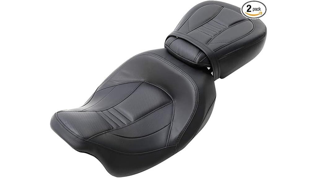 harley touring leather seat set