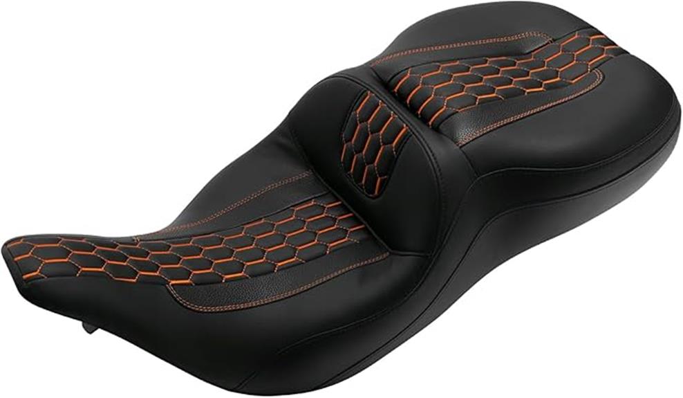 harley touring motorcycle seat