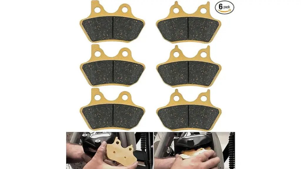 heavy duty brake pads harley