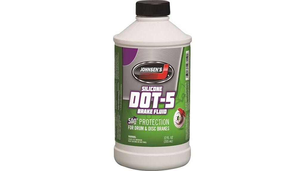 johnsens silicone dot 5 brake fluid