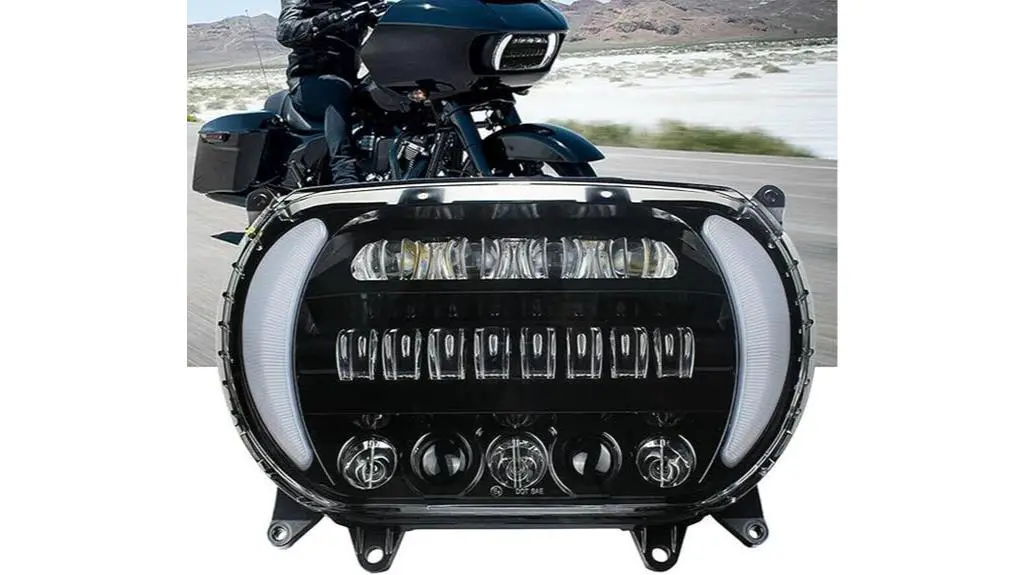 motorcycle led headlight signals