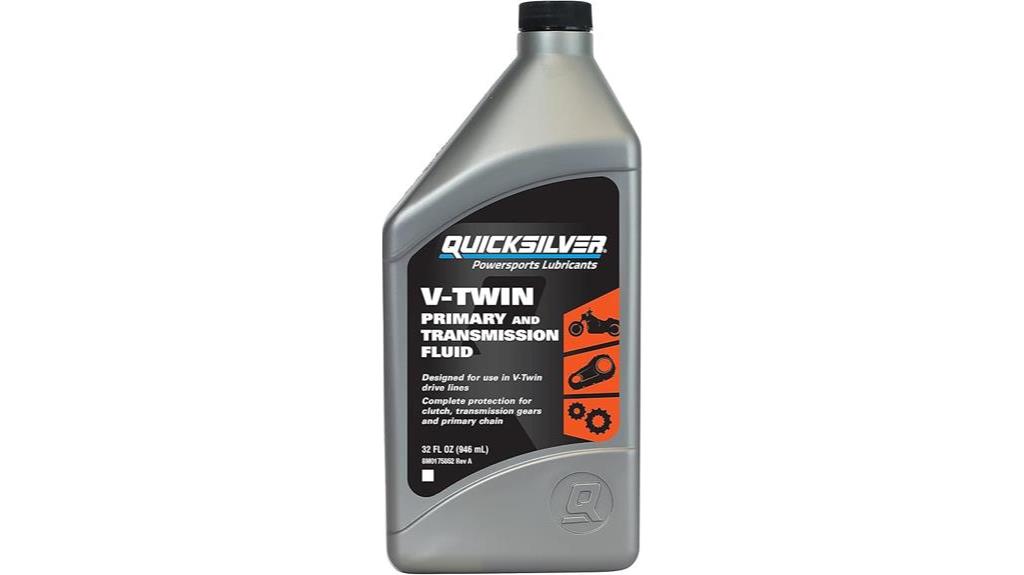 quicksilver v twin transmission fluid