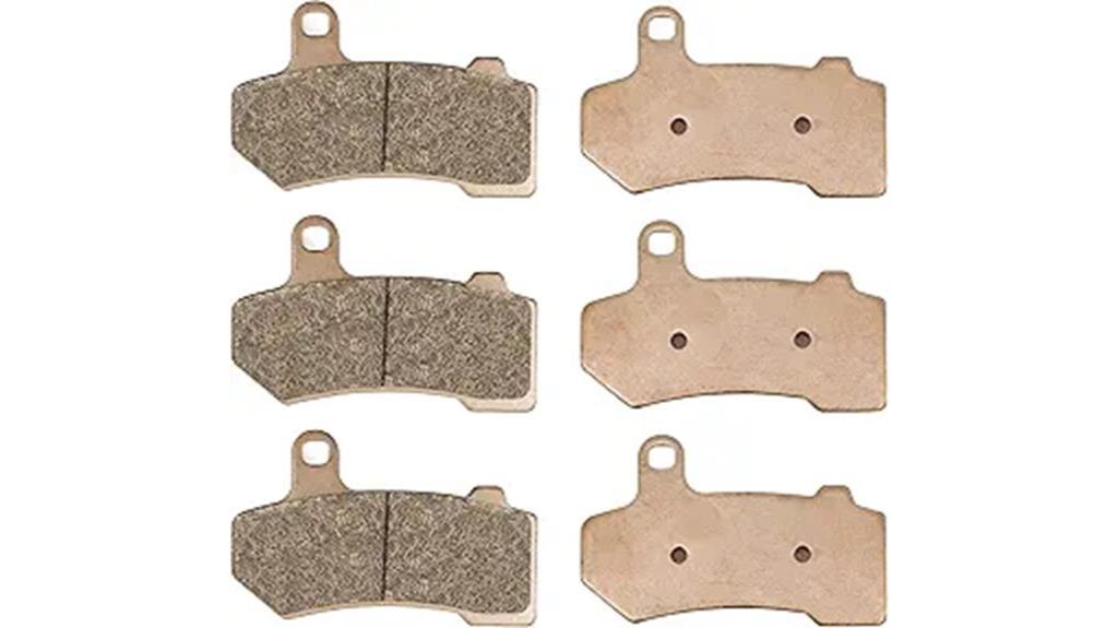 sintered brake pads harley