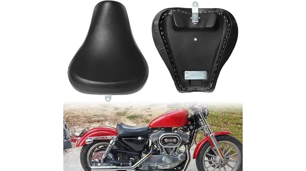 sportster solo seat black