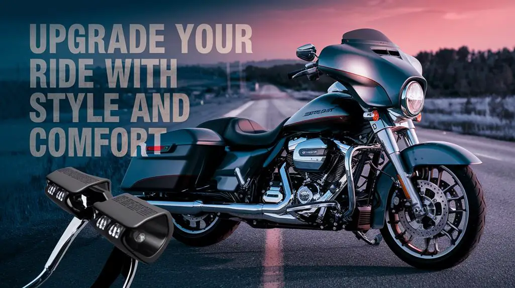 stylish comfortable street glide handlebars