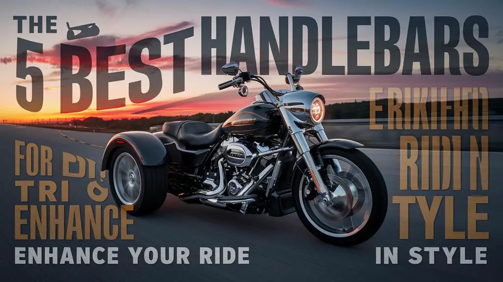 top handlebars for tri glide