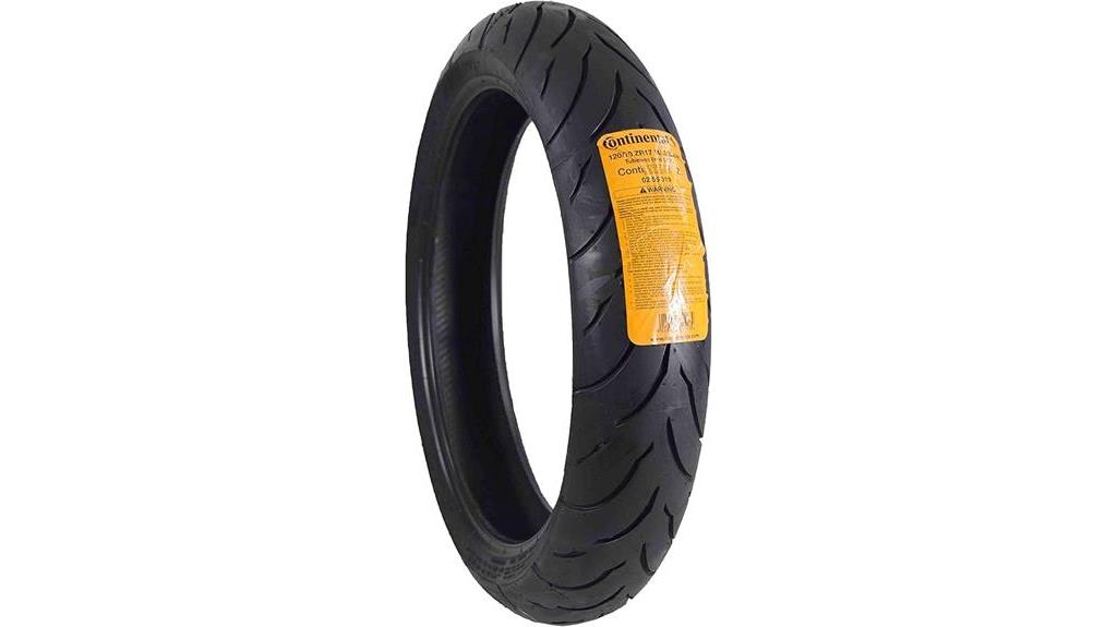 contimotion motorcycle tire 120 70 17