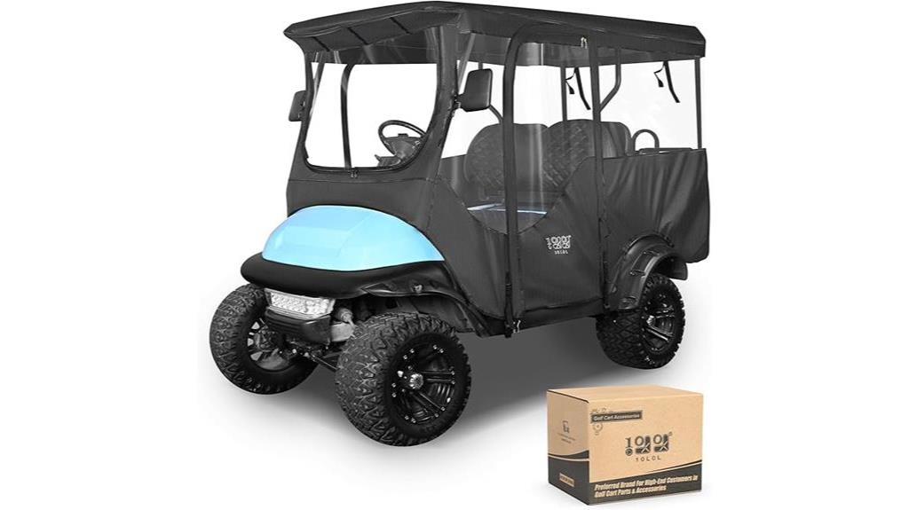 golf cart enclosure precedent